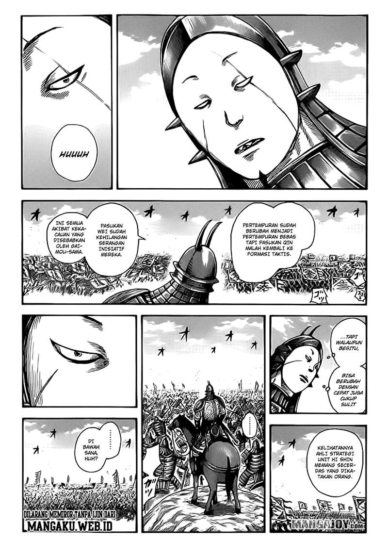 Kingdom Chapter 384 Gambar 9