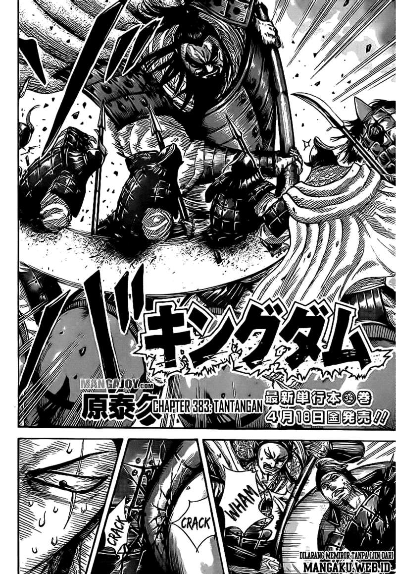 Kingdom Chapter 383 Gambar 3