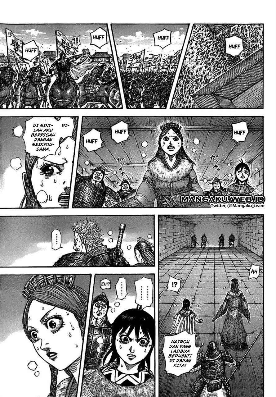 Kingdom Chapter 377 Gambar 9