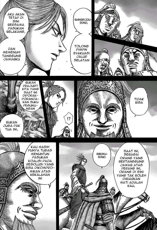 Kingdom Chapter 351 Gambar 4