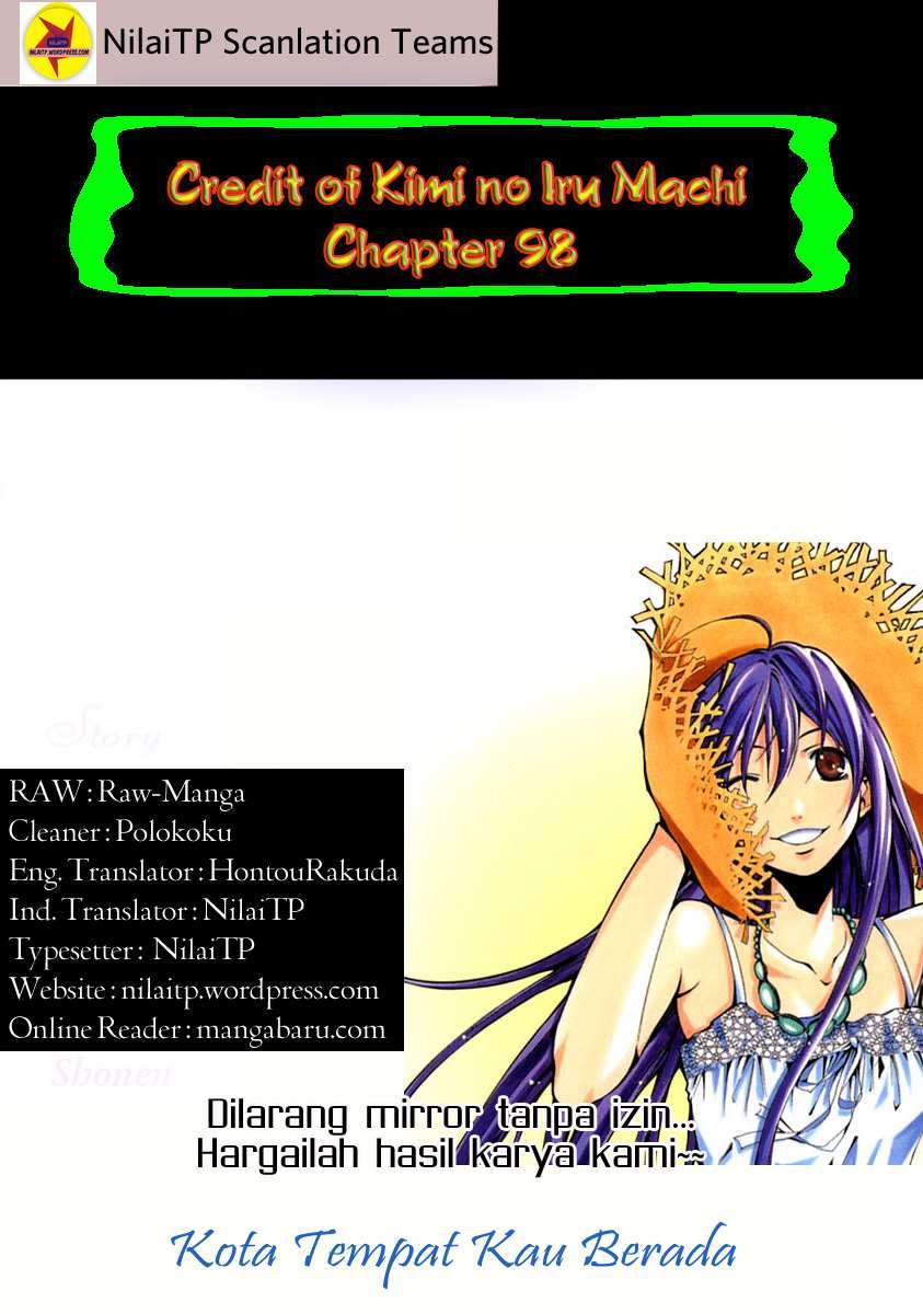Kimi no Iru Machi Chapter 98 Gambar 18