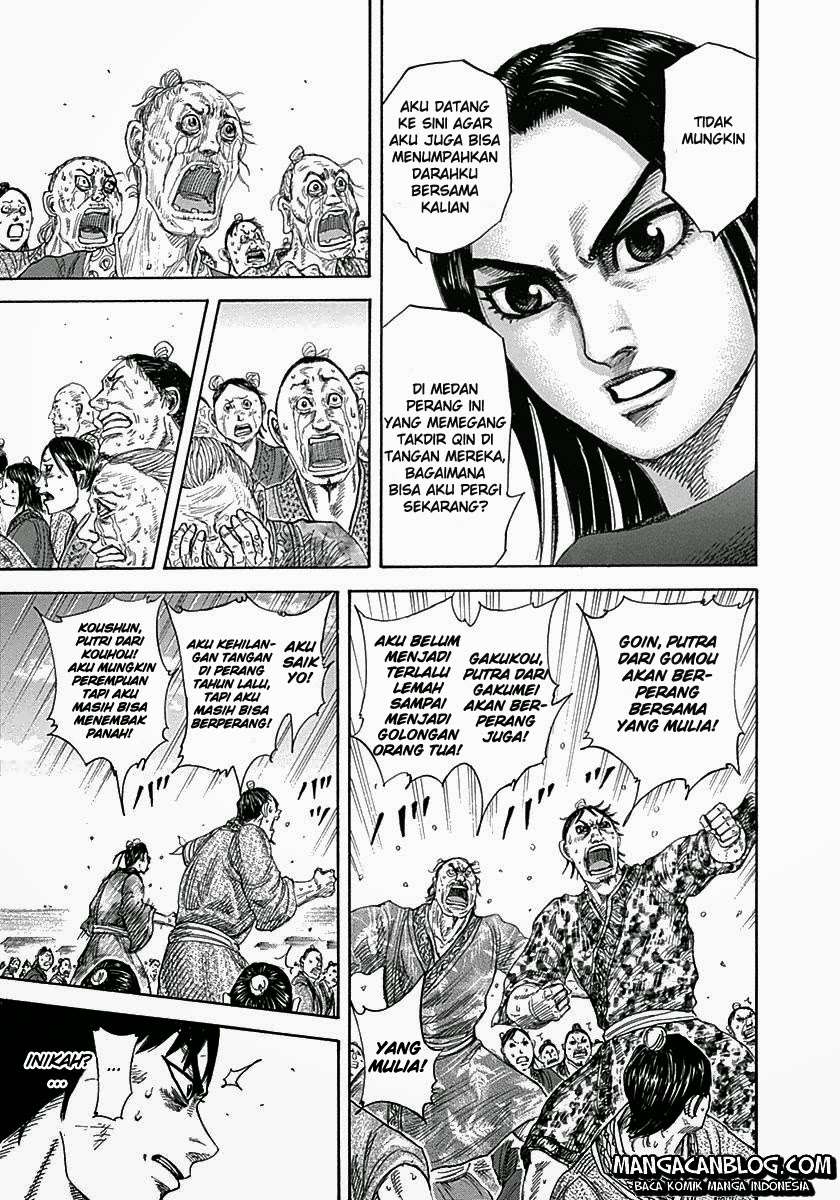 Kingdom Chapter 330 Gambar 16