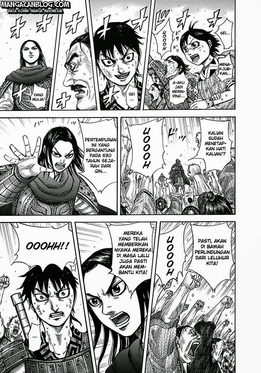 Kingdom Chapter 330 Gambar 18