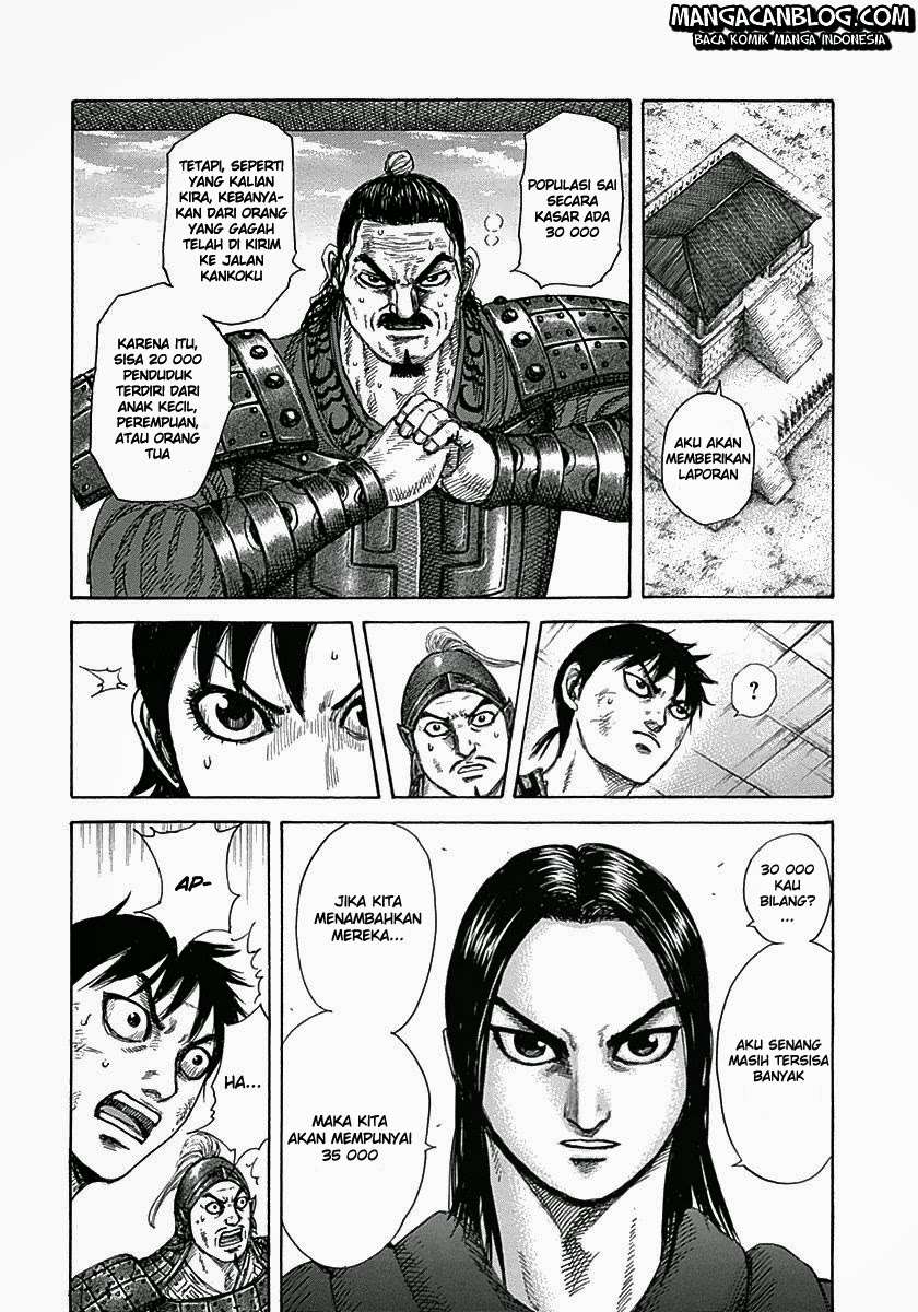 Kingdom Chapter 329 Gambar 15