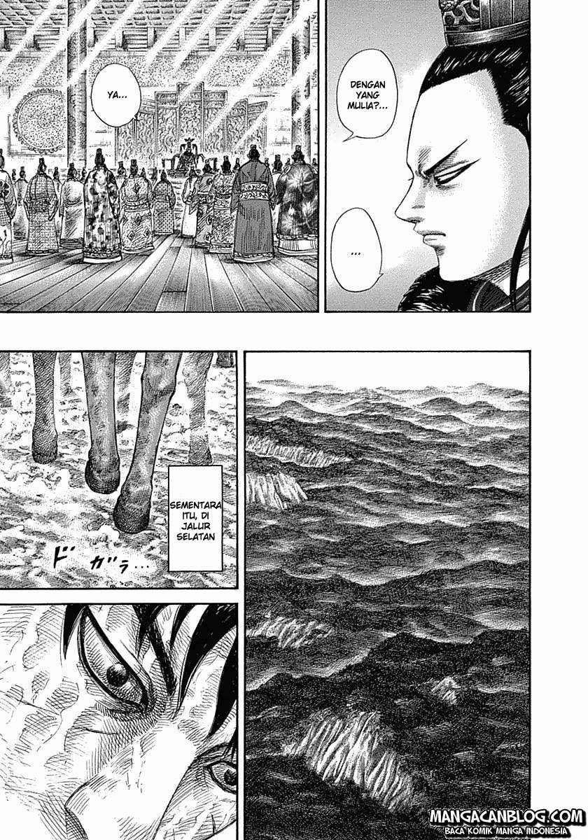 Kingdom Chapter 328 Gambar 14