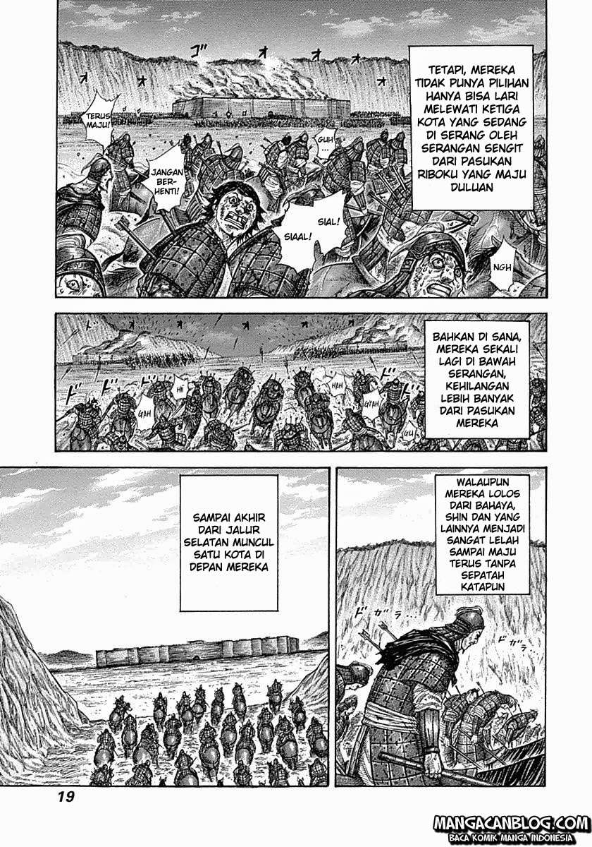 Kingdom Chapter 328 Gambar 16