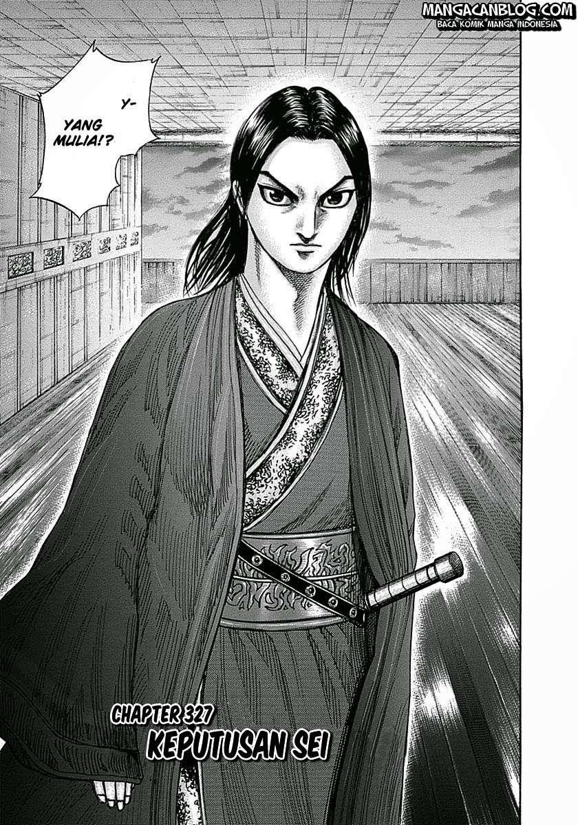 Kingdom Chapter 327 Gambar 4