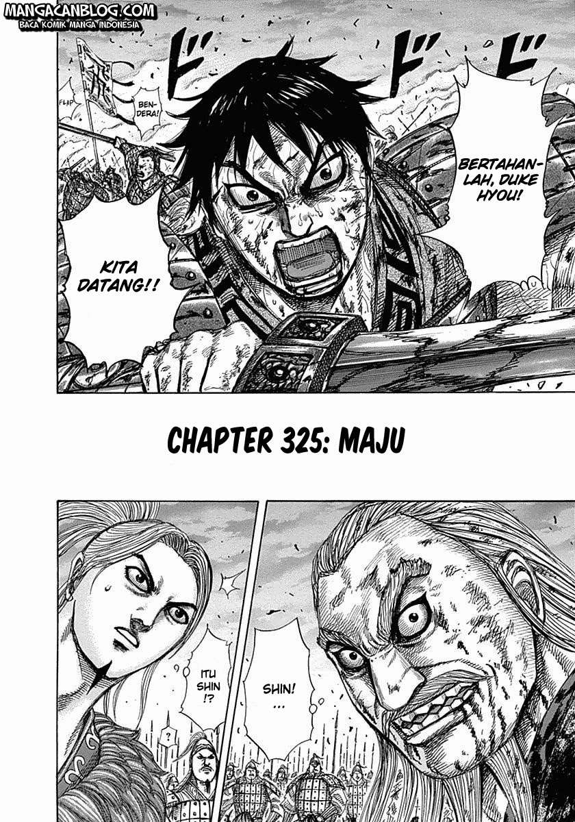 Kingdom Chapter 325 Gambar 3