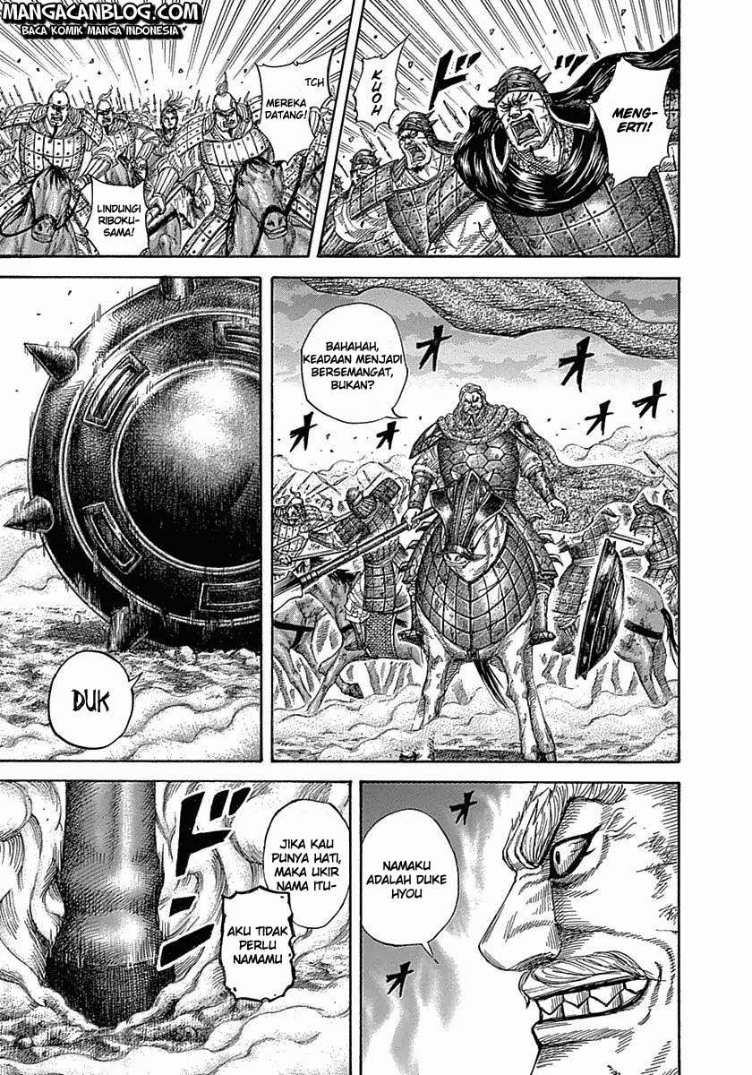 Kingdom Chapter 323 Gambar 17