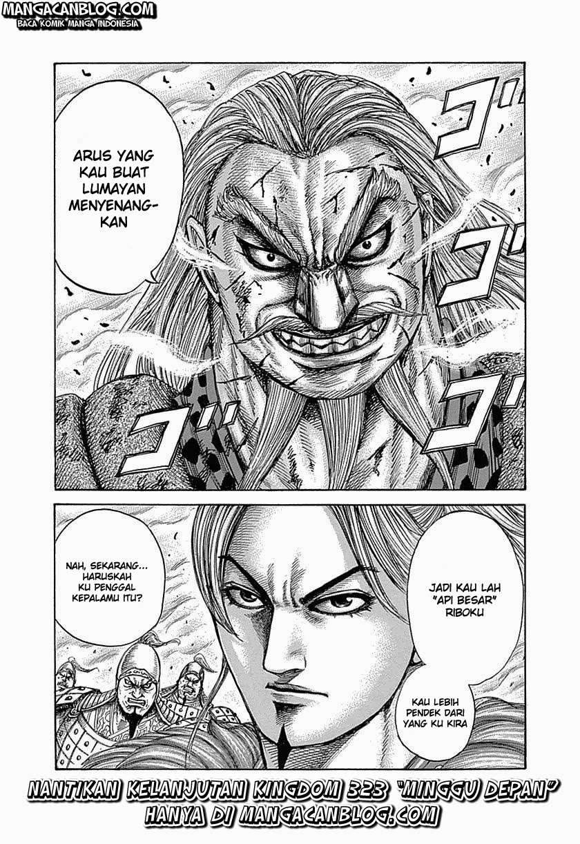 Kingdom Chapter 322 Gambar 19