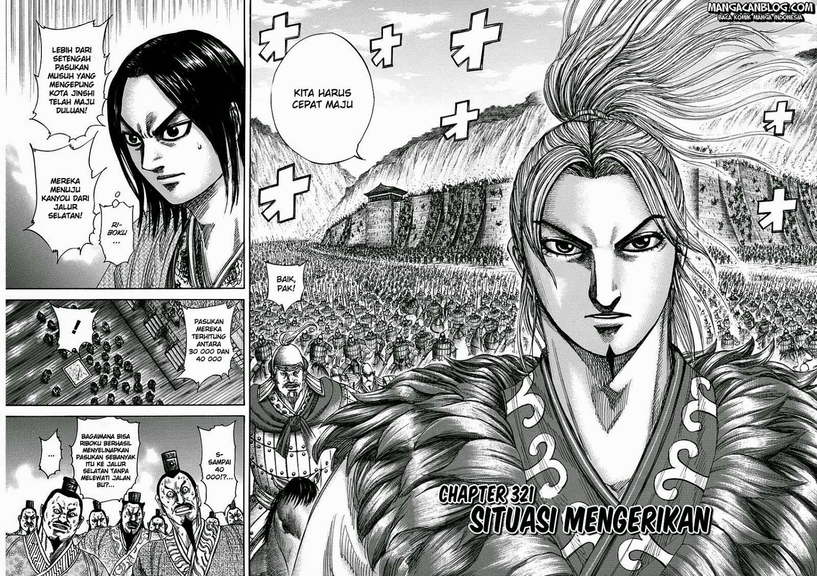 Kingdom Chapter 321 Gambar 3