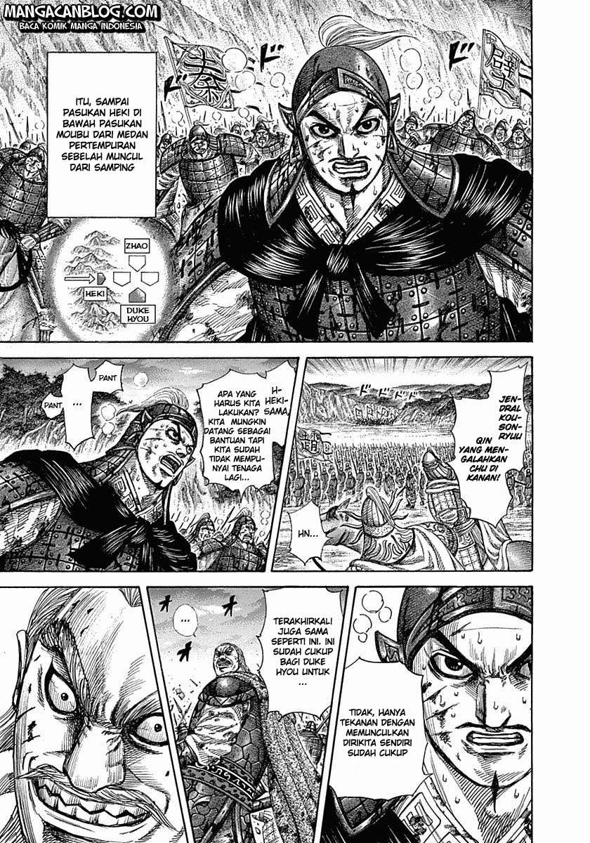 Kingdom Chapter 318 Gambar 13