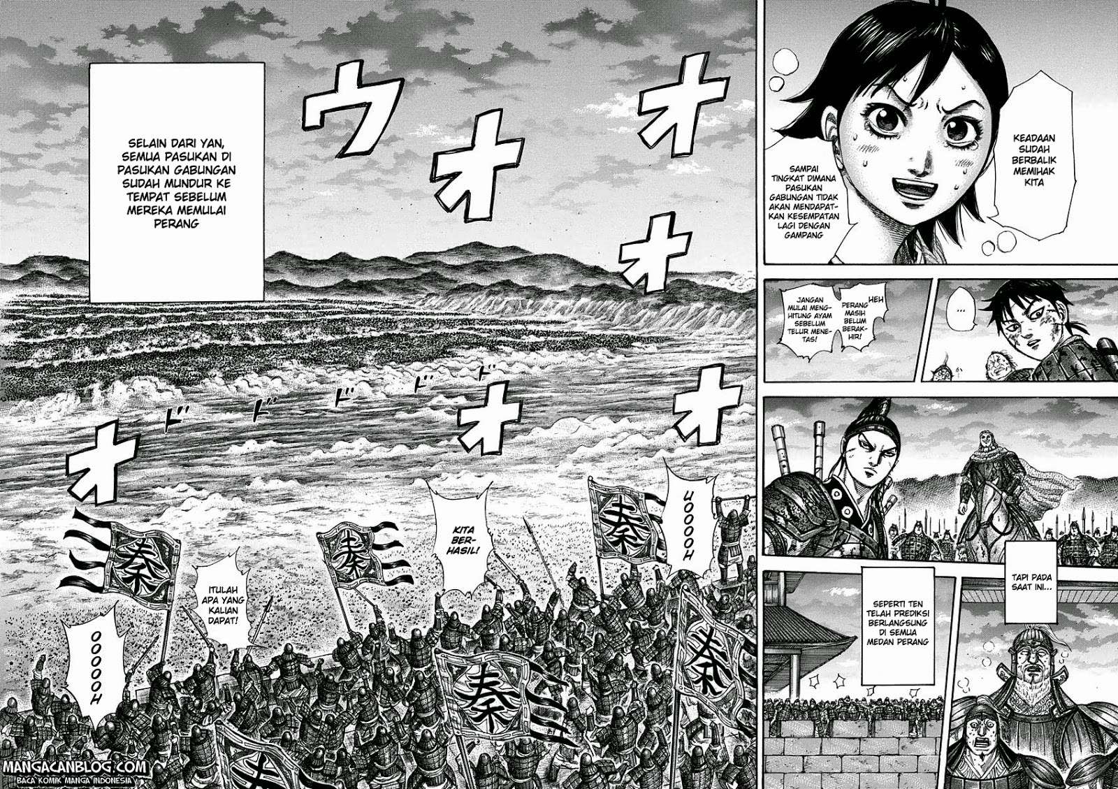 Kingdom Chapter 318 Gambar 16