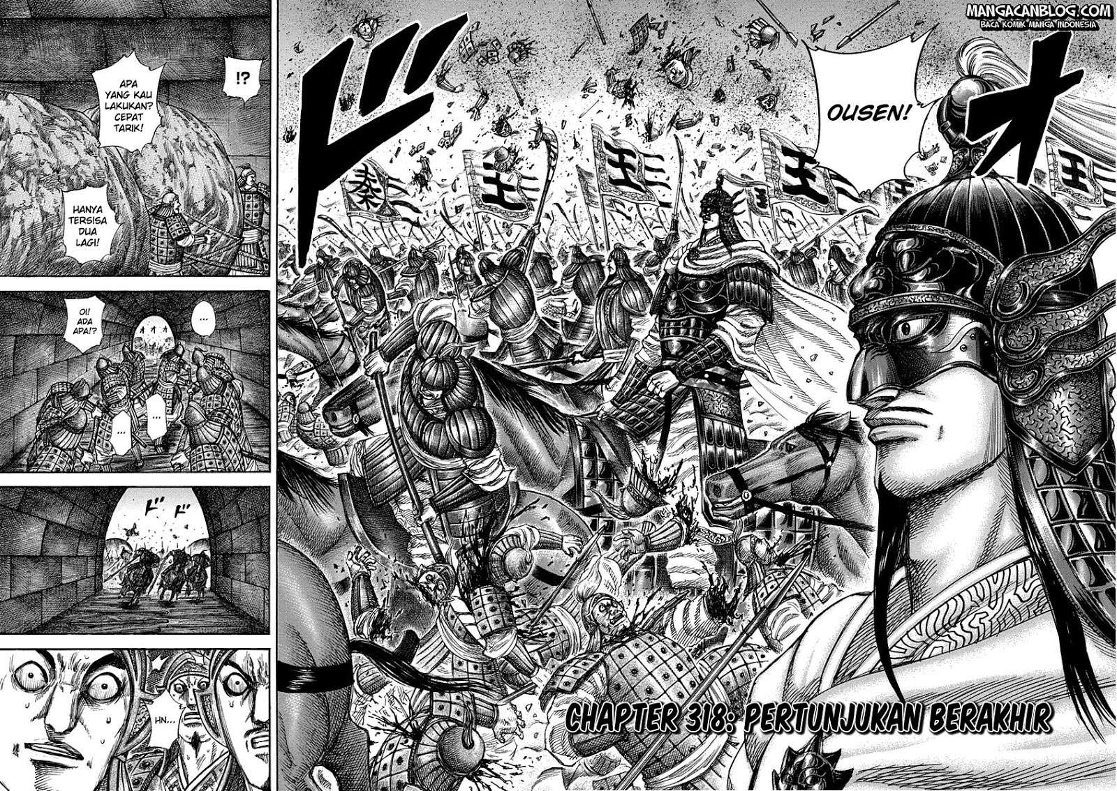 Kingdom Chapter 318 Gambar 3