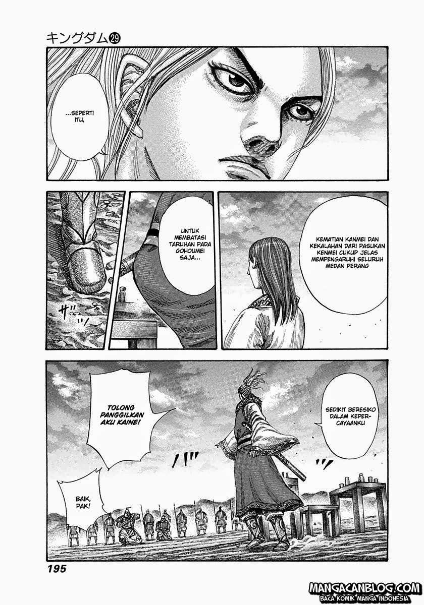 Kingdom Chapter 316 Gambar 8