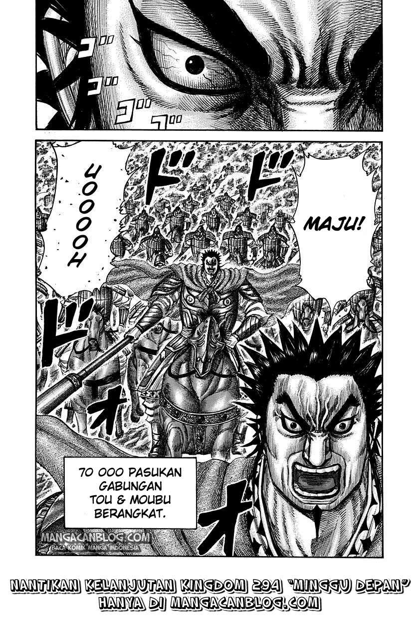 Kingdom Chapter 293 Gambar 18