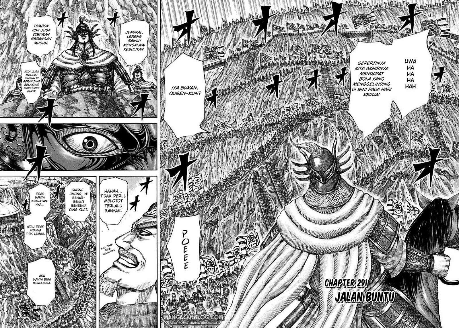 Kingdom Chapter 291 Gambar 3