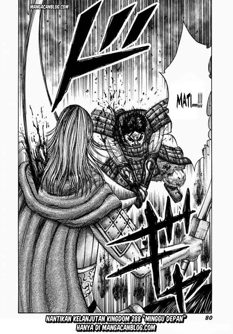 Kingdom Chapter 287 Gambar 18