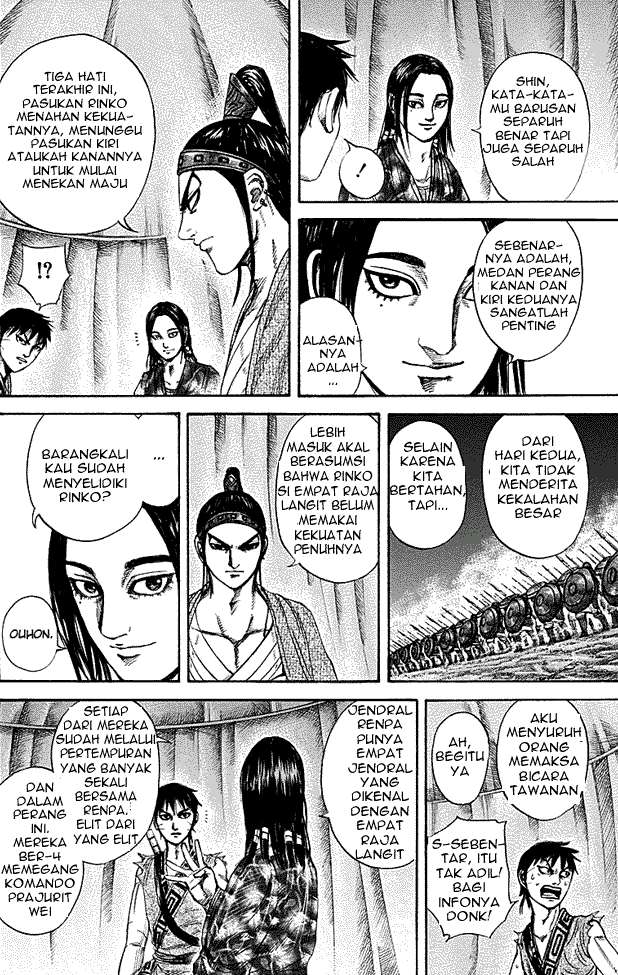 Kingdom Chapter 213 Gambar 12