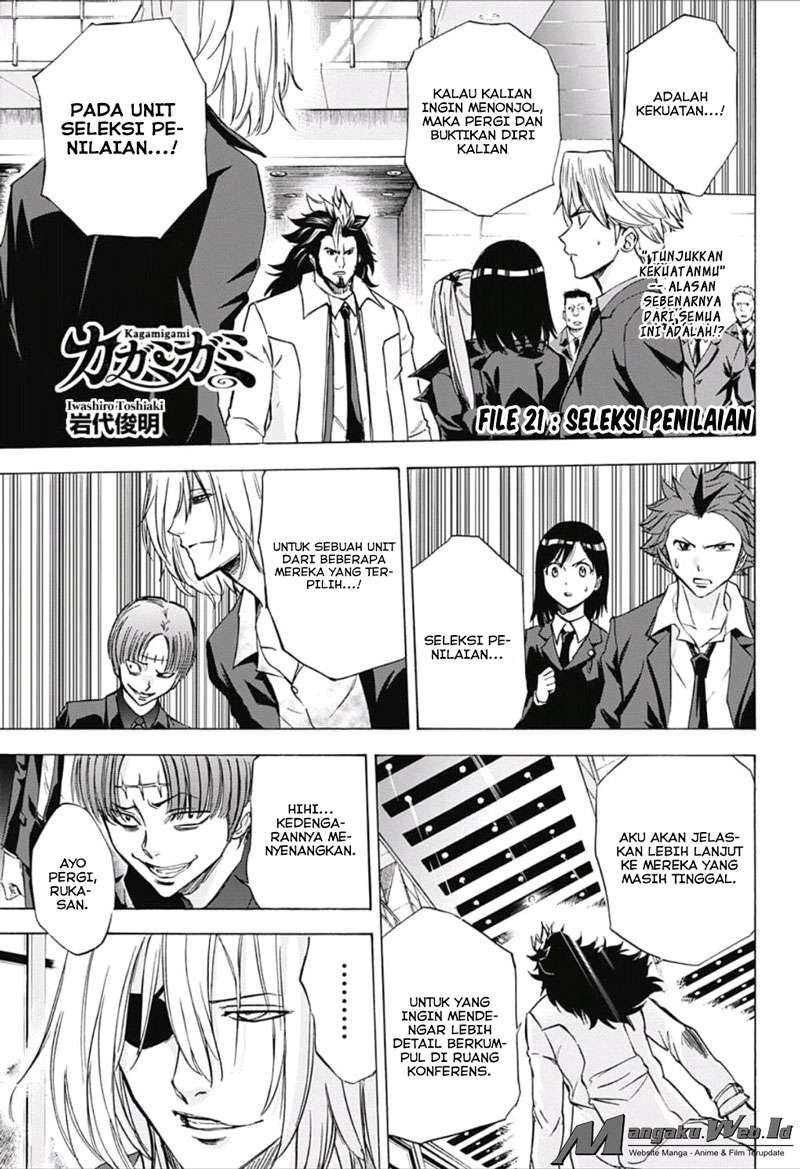 Baca Komik Kagamigami Chapter 21 Gambar 1