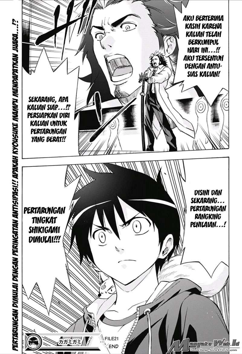 Kagamigami Chapter 21 Gambar 19