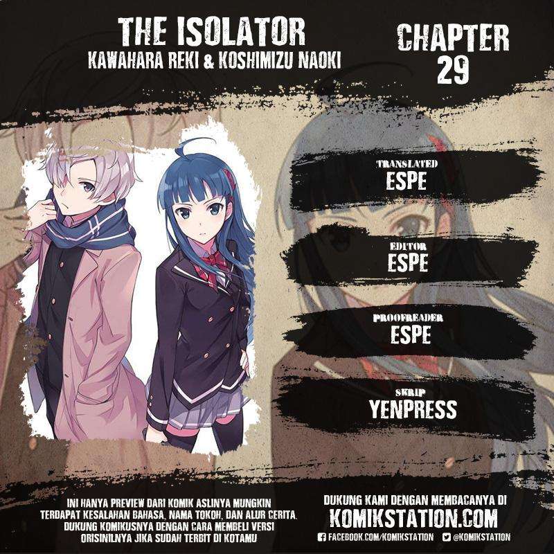 Baca Manga The Isolator: Realization of Absolute Solitude Chapter 29 Gambar 2