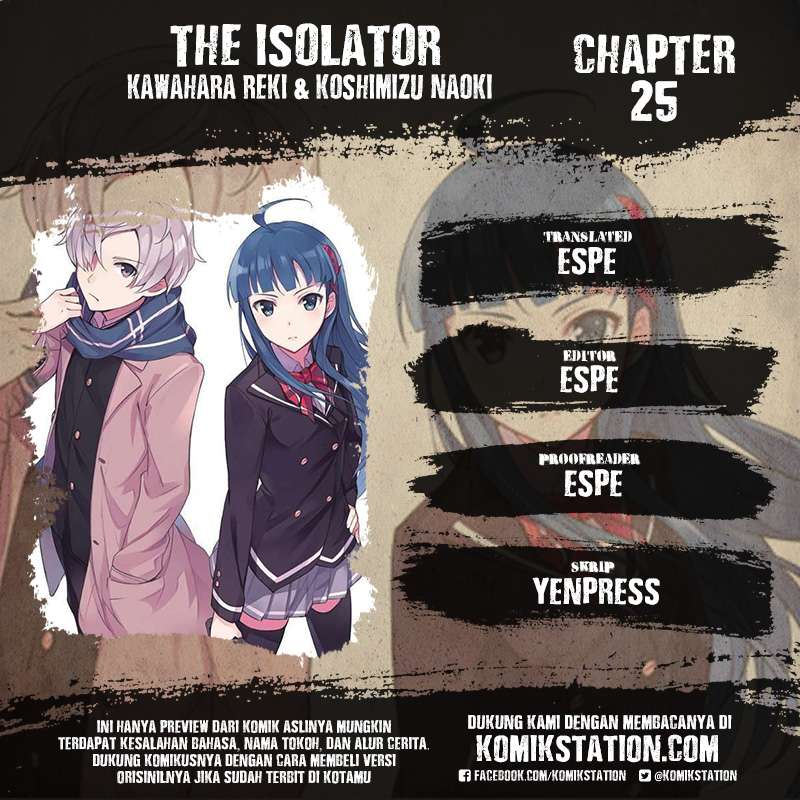 Baca Komik The Isolator: Realization of Absolute Solitude Chapter 25 Gambar 1