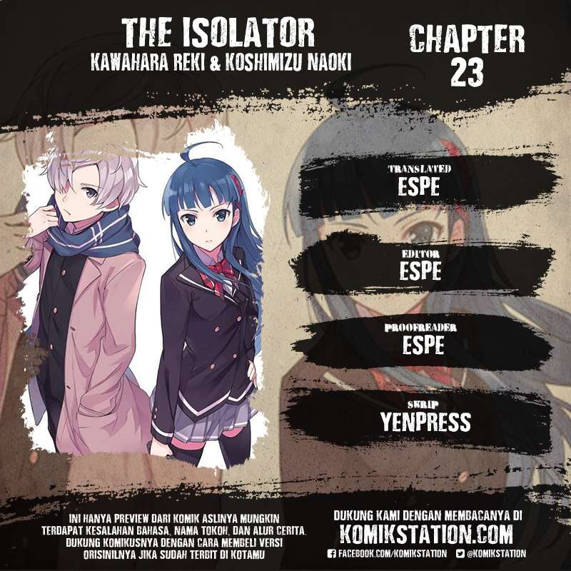 Baca Komik The Isolator: Realization of Absolute Solitude Chapter 23 Gambar 1