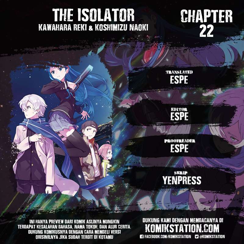 Baca Komik The Isolator: Realization of Absolute Solitude Chapter 22 Gambar 1