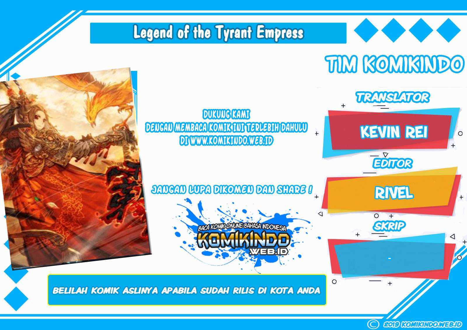 Baca Komik Legend of the Tyrant Empress Chapter 7 Gambar 1