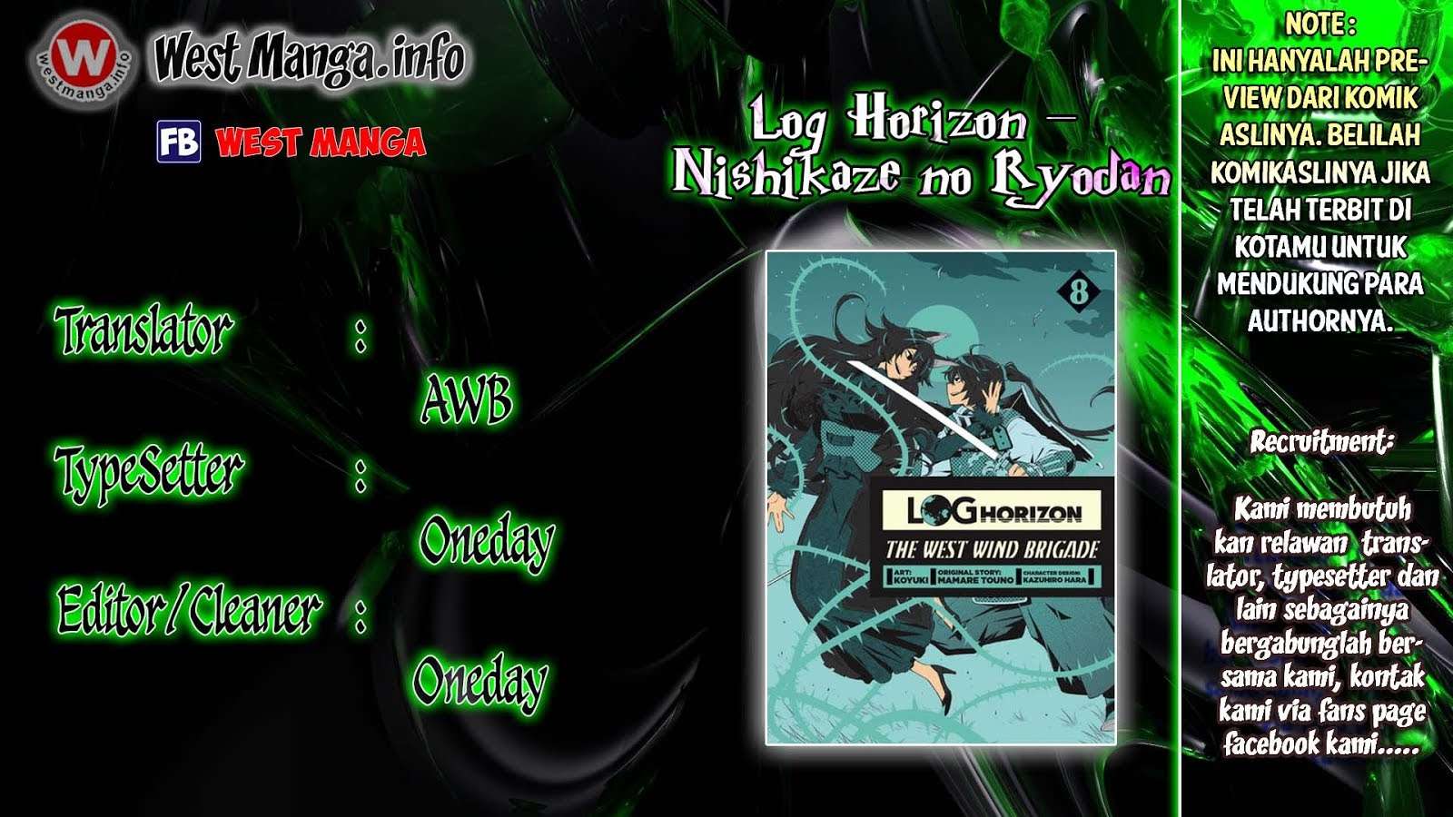 Baca Manga Log Horizon – Nishikaze no Ryodan Chapter 3 Gambar 2