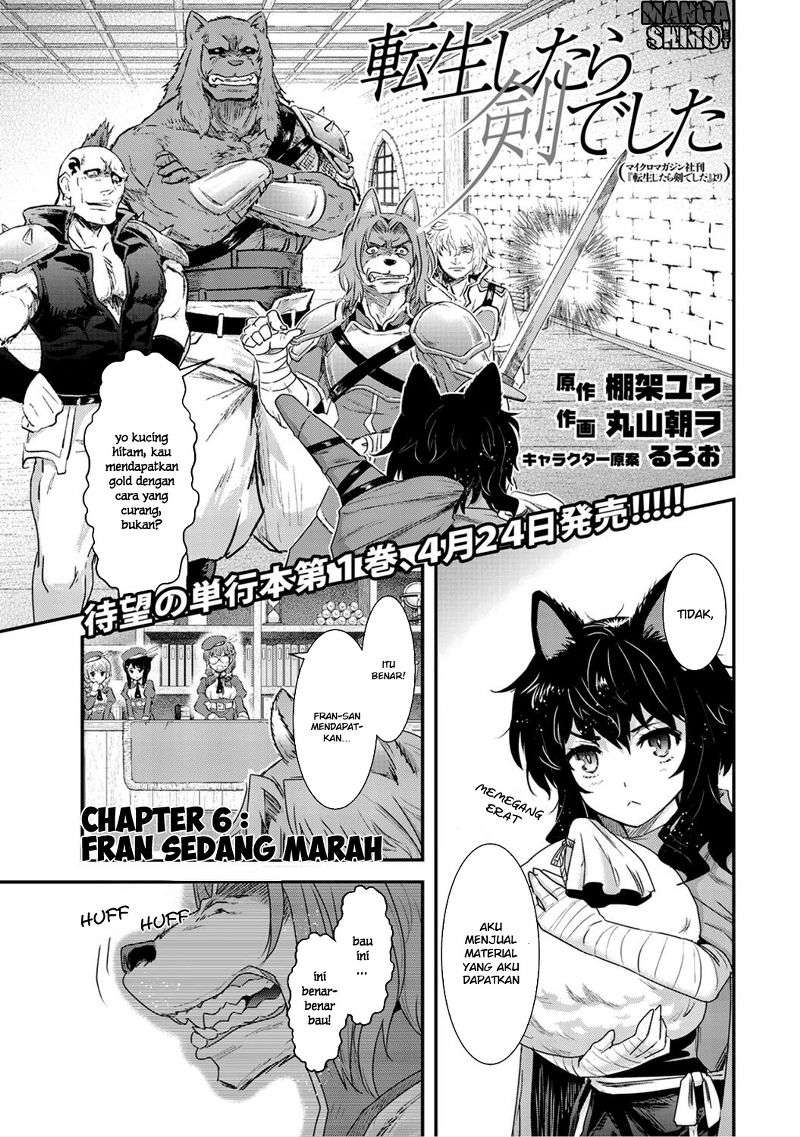 Baca Komik Tensei shitara Ken deshita Chapter 6 Gambar 1