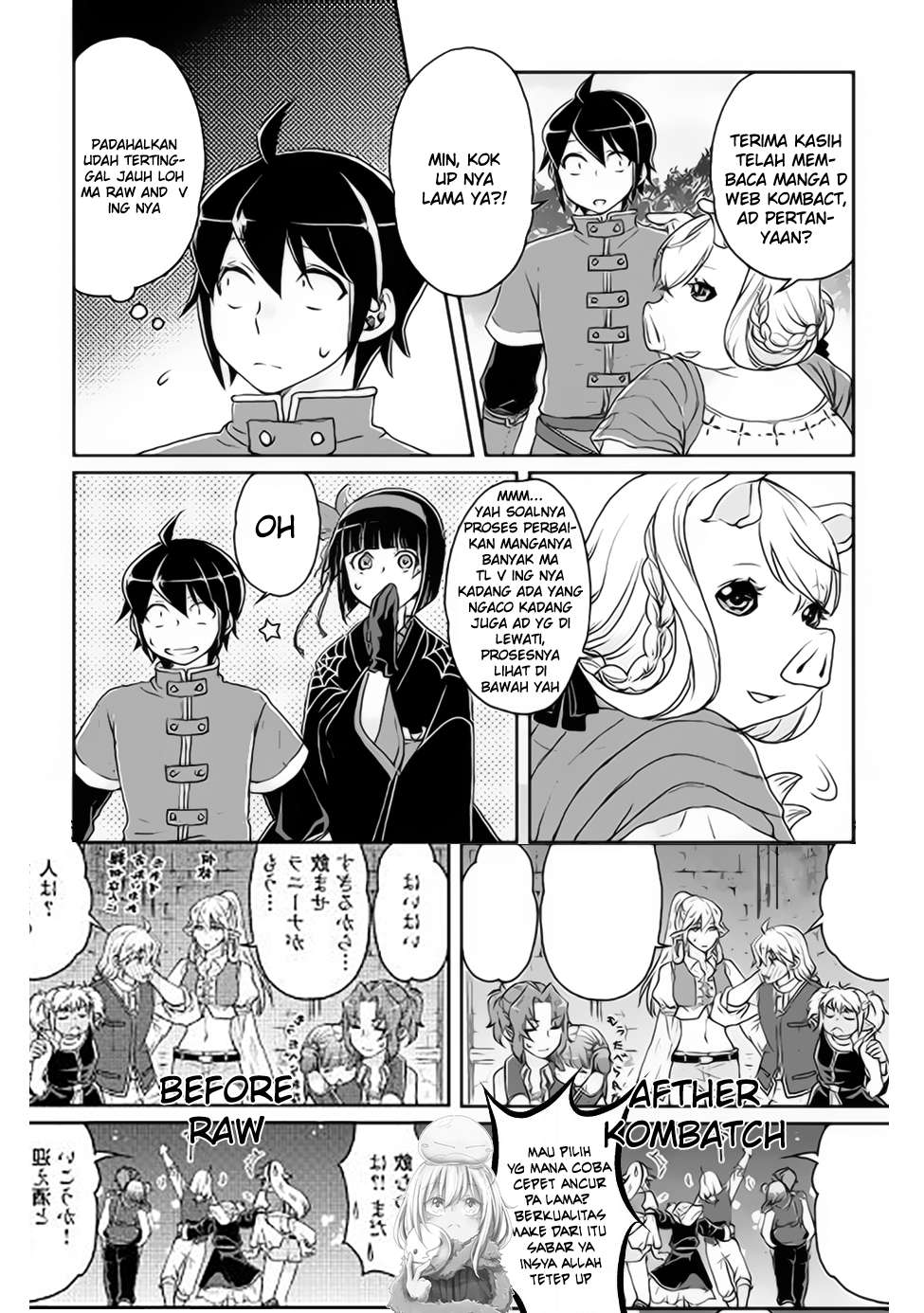 Tsuki ga Michibiku Isekai Douchuu Chapter 17 Gambar 25