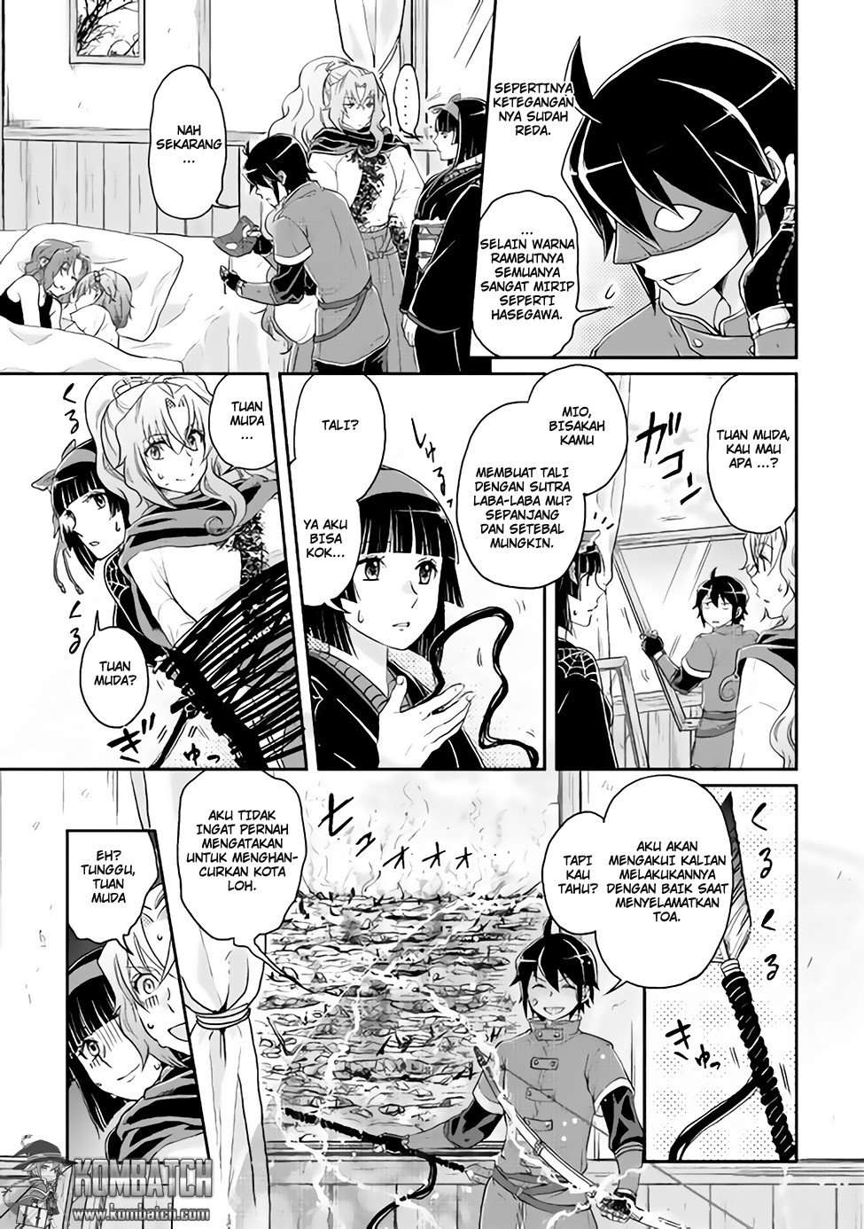 Tsuki ga Michibiku Isekai Douchuu Chapter 14 Gambar 23