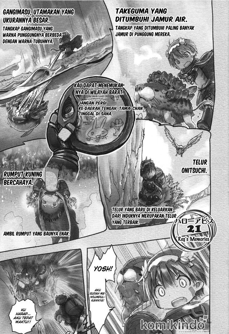 Baca Manga Made in Abyss Chapter 21 Gambar 2