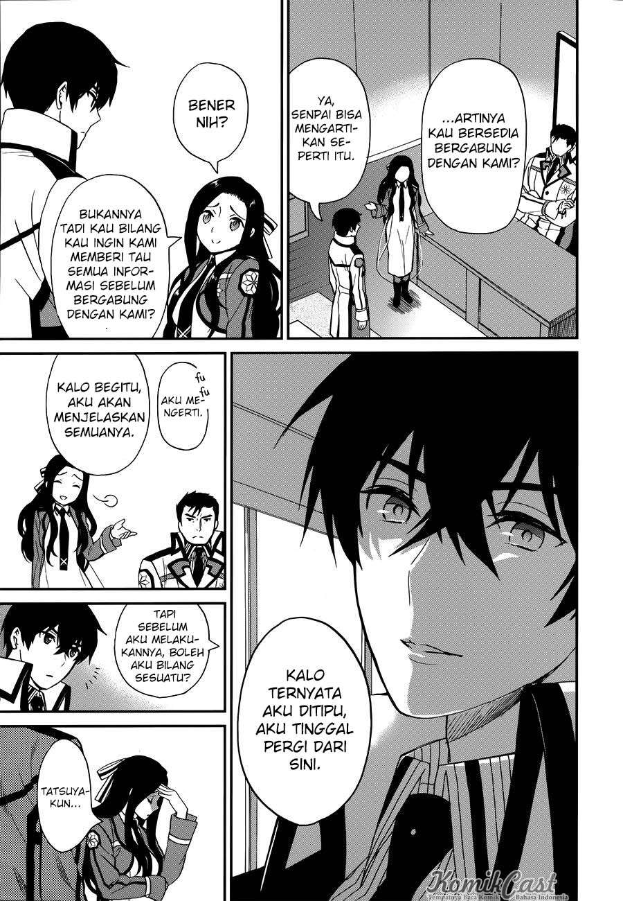 Mahouka Koukou no Rettousei – Raihousha-hen Chapter 8 Gambar 23