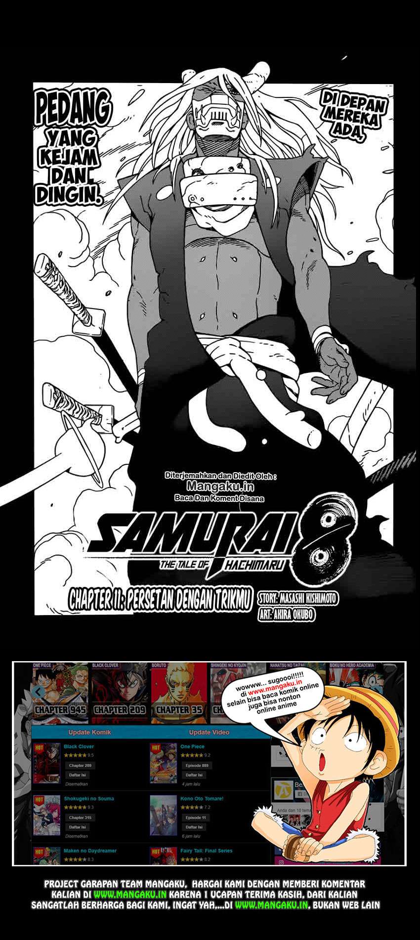 Baca Manga Samurai 8: Tales of Hachimaru Chapter 11 Gambar 2