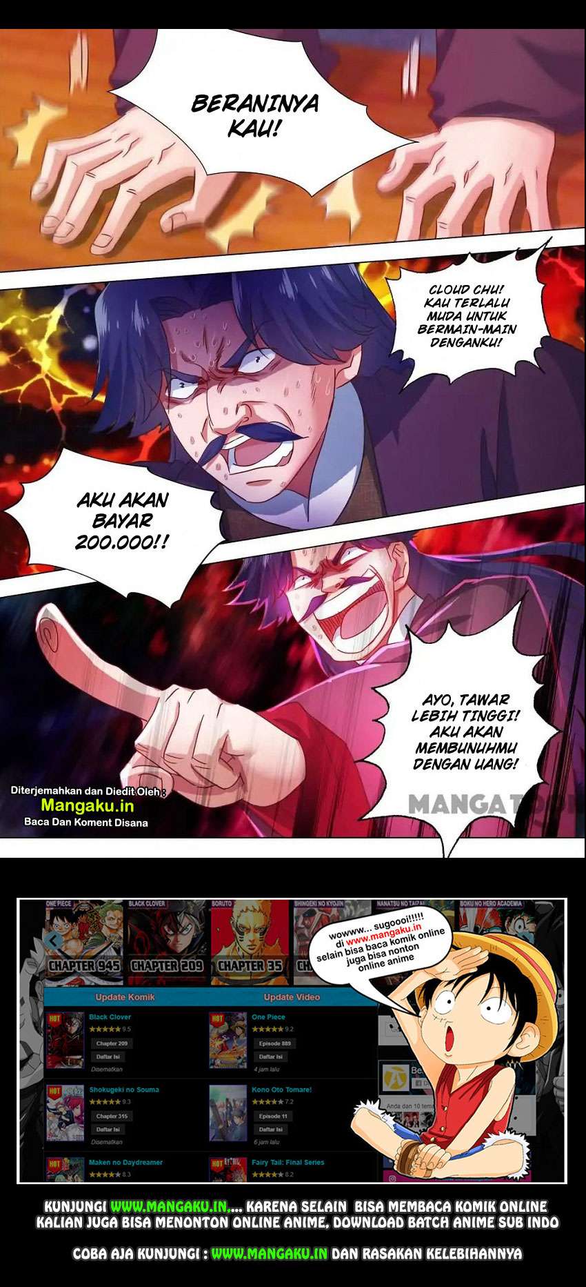 Baca Manhua Spirit Sword Sovereign Chapter 205 Gambar 2