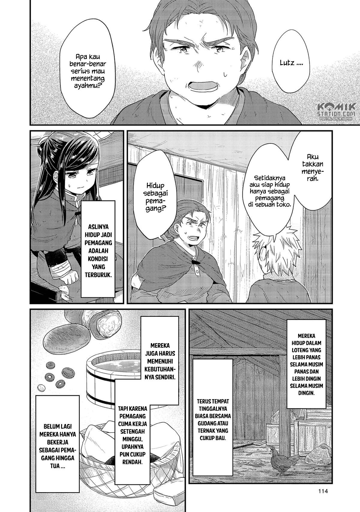 Honzuki no Gekokujou Chapter 28 Gambar 5