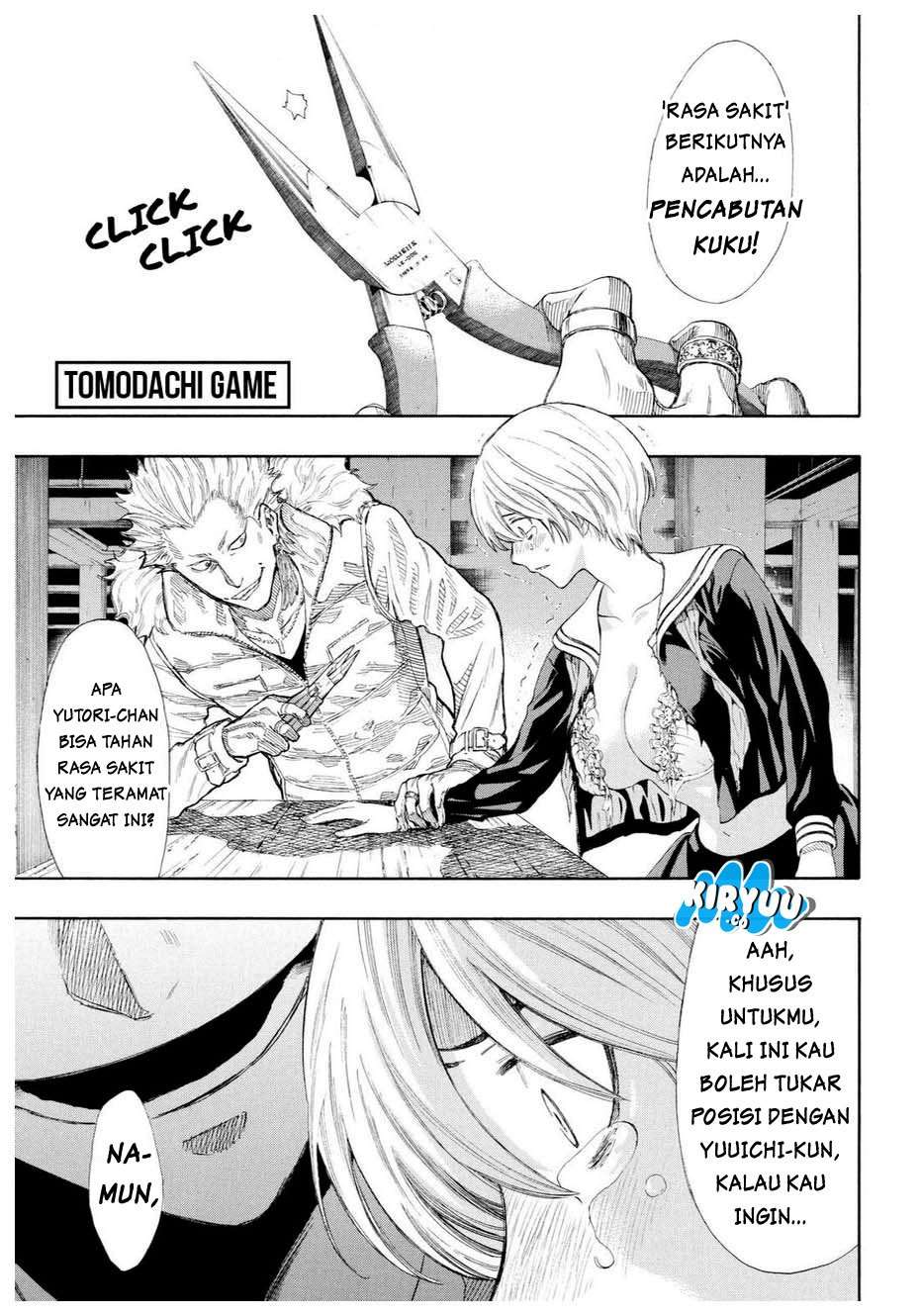 Tomodachi Game Chapter 24 Gambar 3