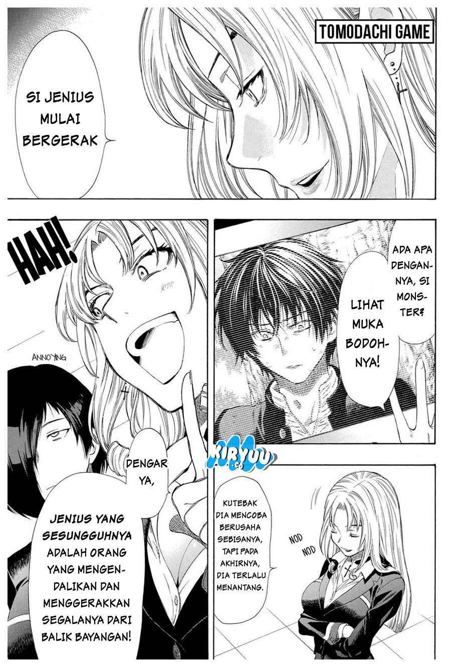 Baca Manga Tomodachi Game Chapter 19 Gambar 2