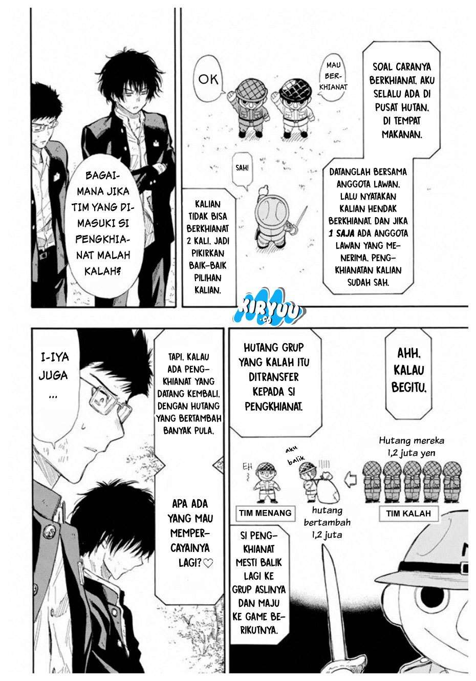 Tomodachi Game Chapter 14 Gambar 20