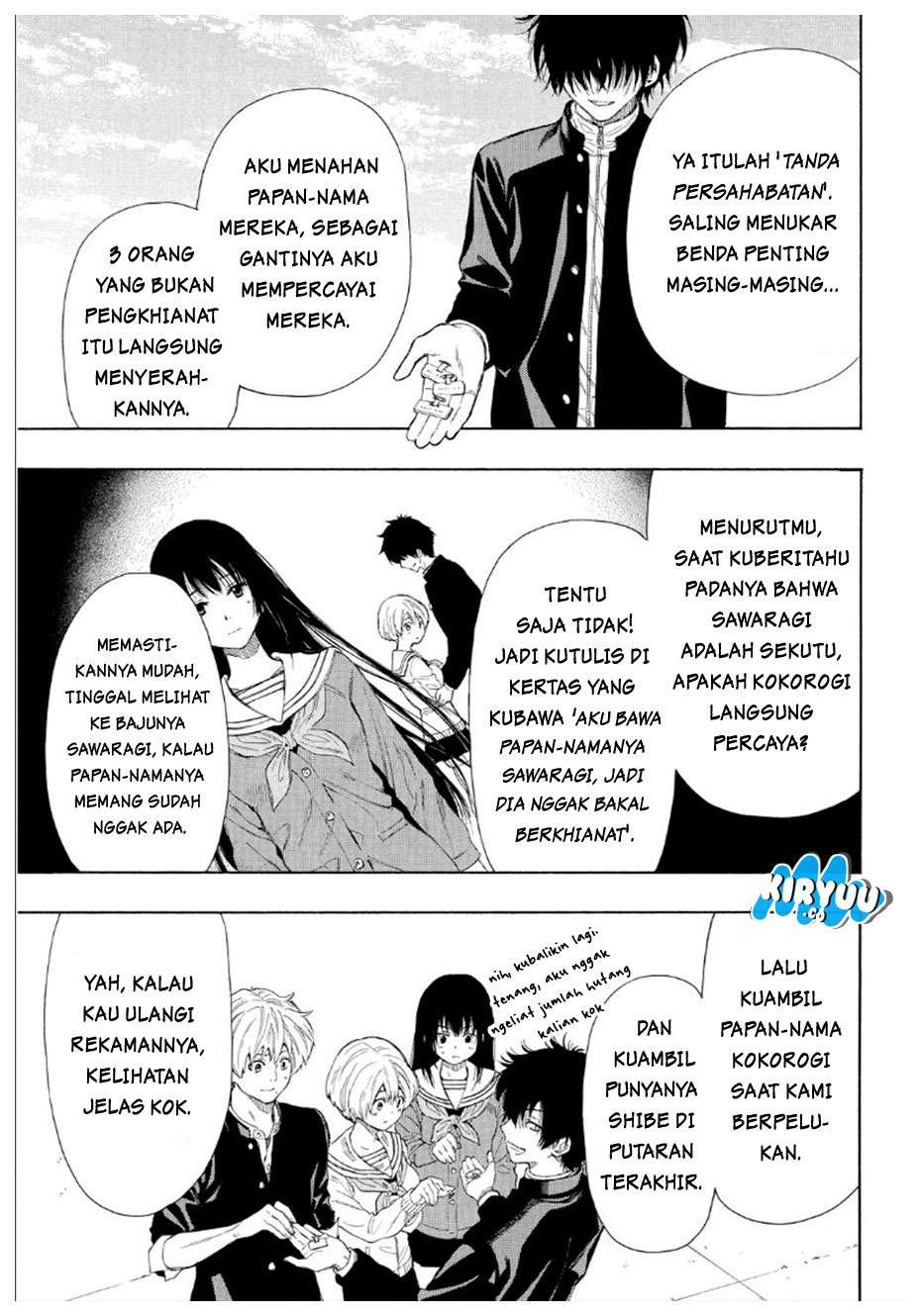 Tomodachi Game Chapter 10 Gambar 22