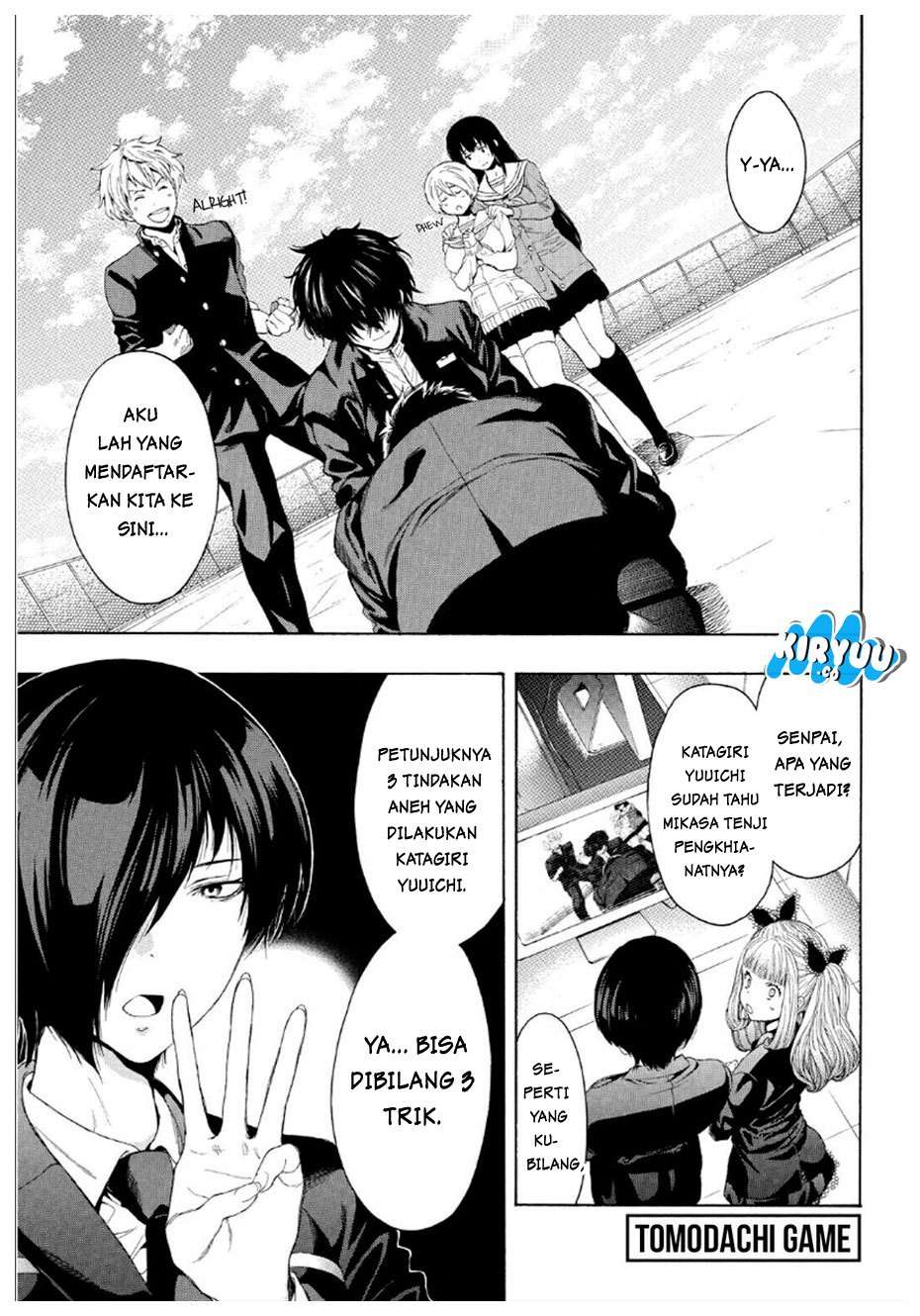 Tomodachi Game Chapter 10 Gambar 3