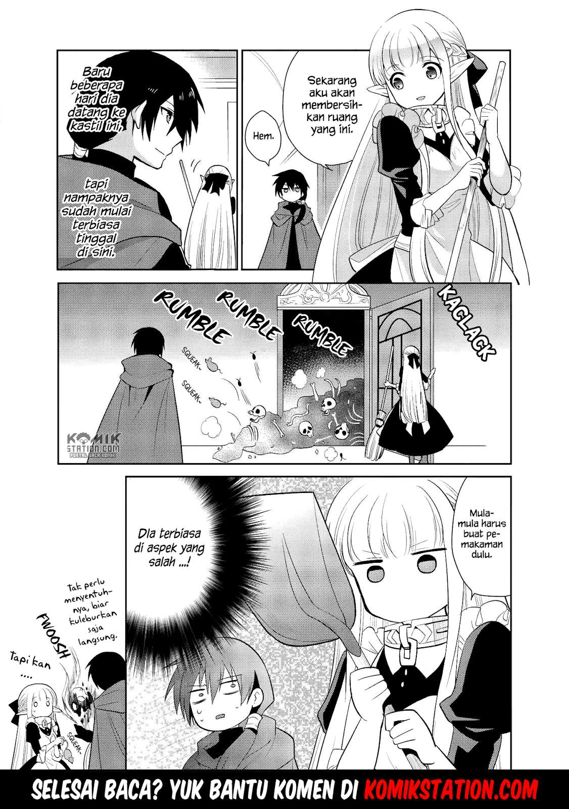 Maou no Ore ga Dorei Elf wo Yome ni Shitanda ga, Dou Medereba Ii? Chapter 9 Gambar 31