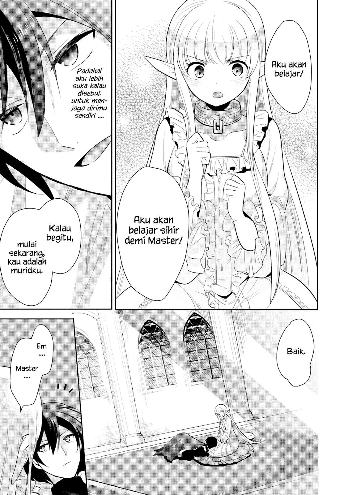 Maou no Ore ga Dorei Elf wo Yome ni Shitanda ga, Dou Medereba Ii? Chapter 8 Gambar 11