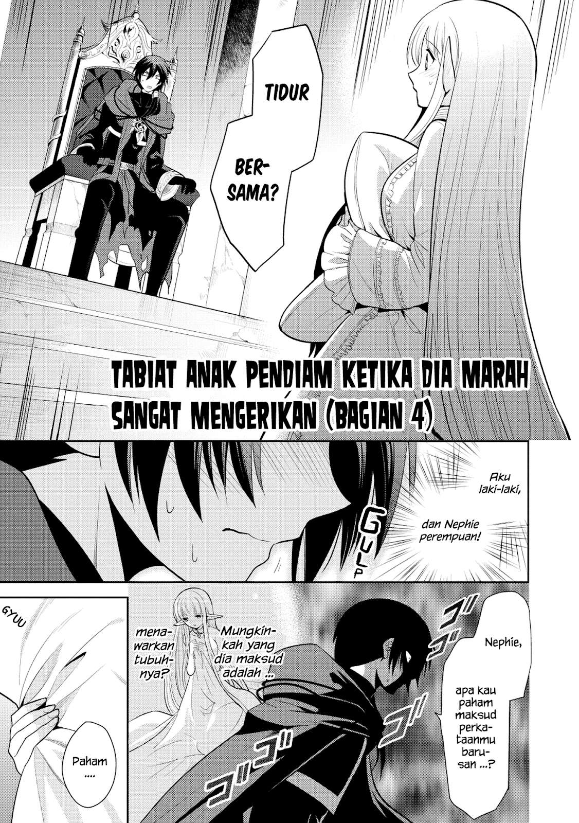 Maou no Ore ga Dorei Elf wo Yome ni Shitanda ga, Dou Medereba Ii? Chapter 8 Gambar 3