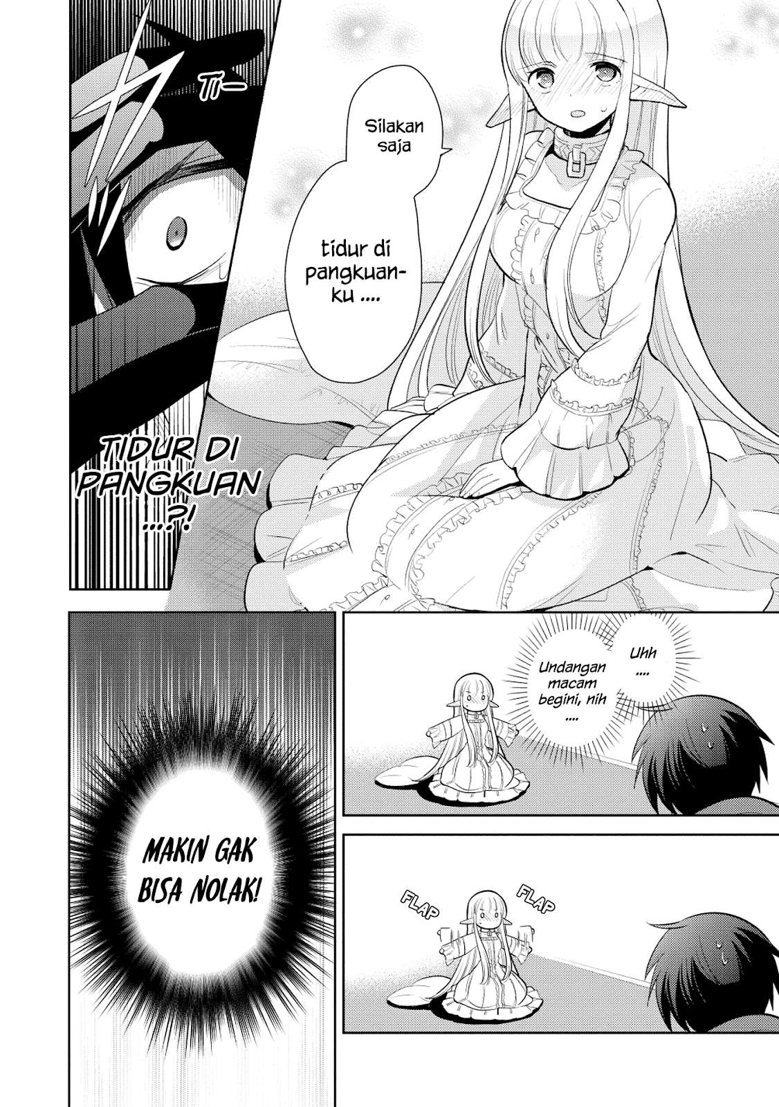 Maou no Ore ga Dorei Elf wo Yome ni Shitanda ga, Dou Medereba Ii? Chapter 8 Gambar 6