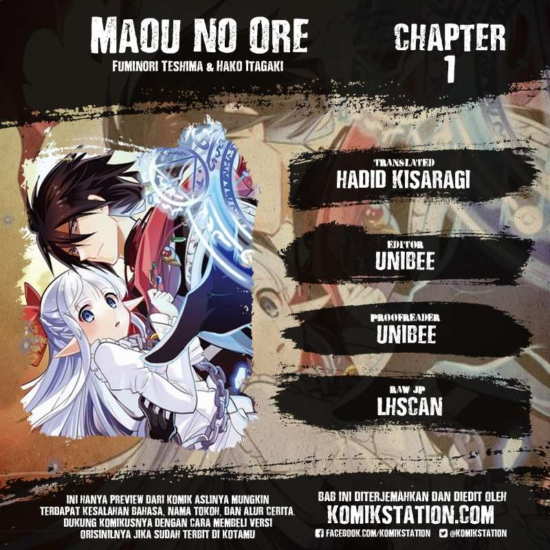 Baca Komik Maou no Ore ga Dorei Elf wo Yome ni Shitanda ga, Dou Medereba Ii? Chapter 1 Gambar 1