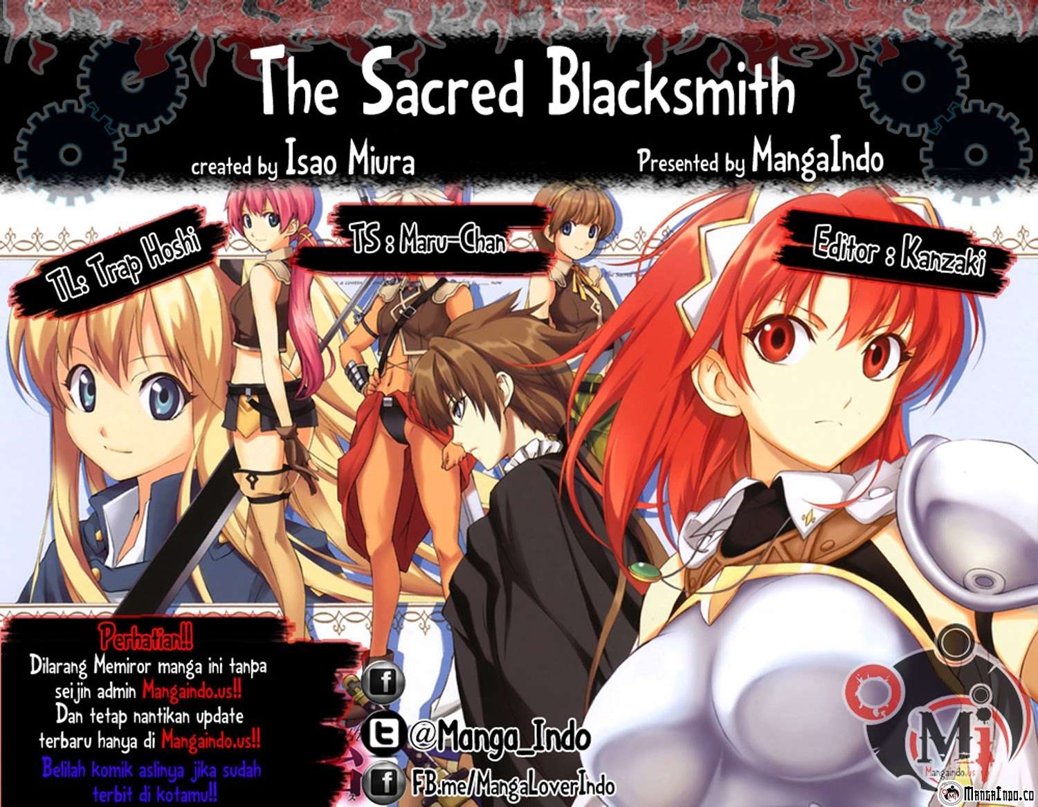 Baca Komik The Sacred Blacksmith Chapter 9 Gambar 1